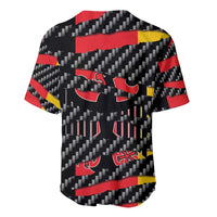 Germany Beast Baseball Jersey Ripped Flag Graphic - Wonder Print Shop