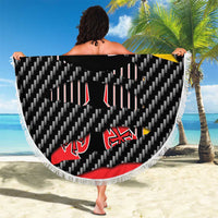 Germany Beast Beach Blanket Ripped Flag Graphic - Wonder Print Shop