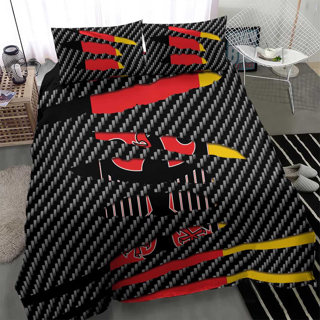 Germany Beast Bedding Set Ripped Flag Graphic - Wonder Print Shop