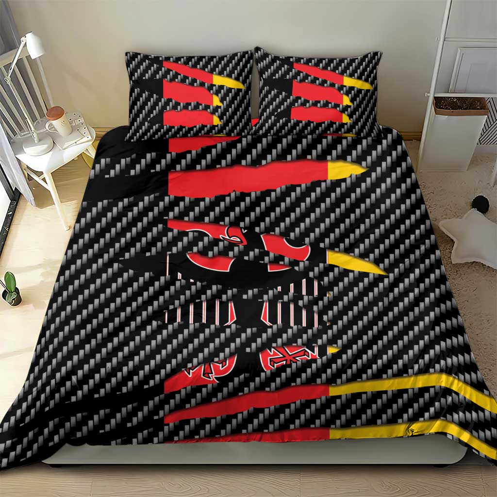 Germany Beast Bedding Set Ripped Flag Graphic - Wonder Print Shop