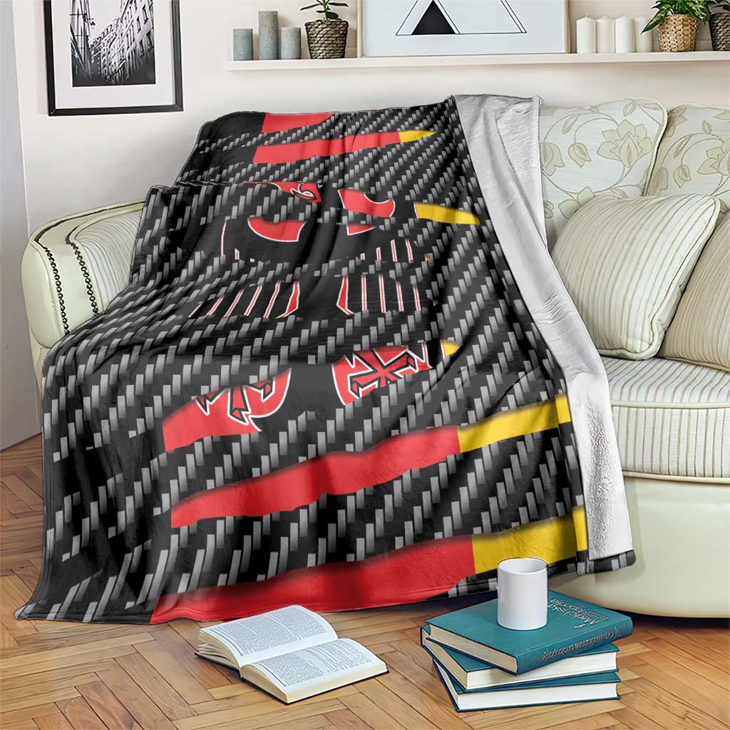 Germany Beast Blanket Ripped Flag Graphic - Wonder Print Shop