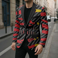 Germany Beast Blazer Ripped Flag Graphic - Wonder Print Shop