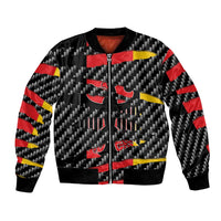 Germany Beast Bomber Jacket Ripped Flag Graphic - Wonder Print Shop