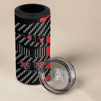 Germany Beast 4 in 1 Can Cooler Tumbler Ripped Flag Graphic - Wonder Print Shop