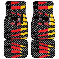 Germany Beast Car Mats Ripped Flag Graphic - Wonder Print Shop