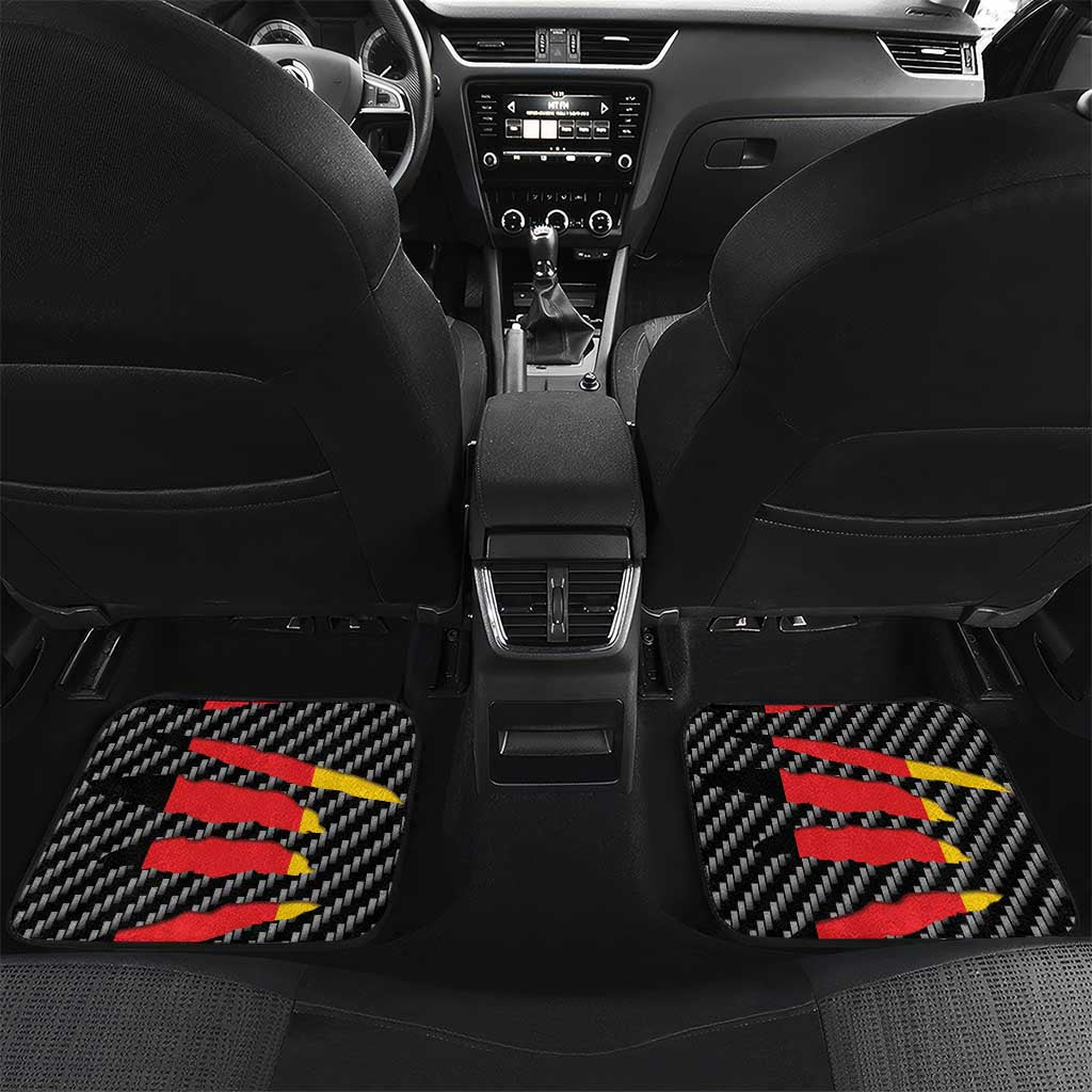 Germany Beast Car Mats Ripped Flag Graphic - Wonder Print Shop