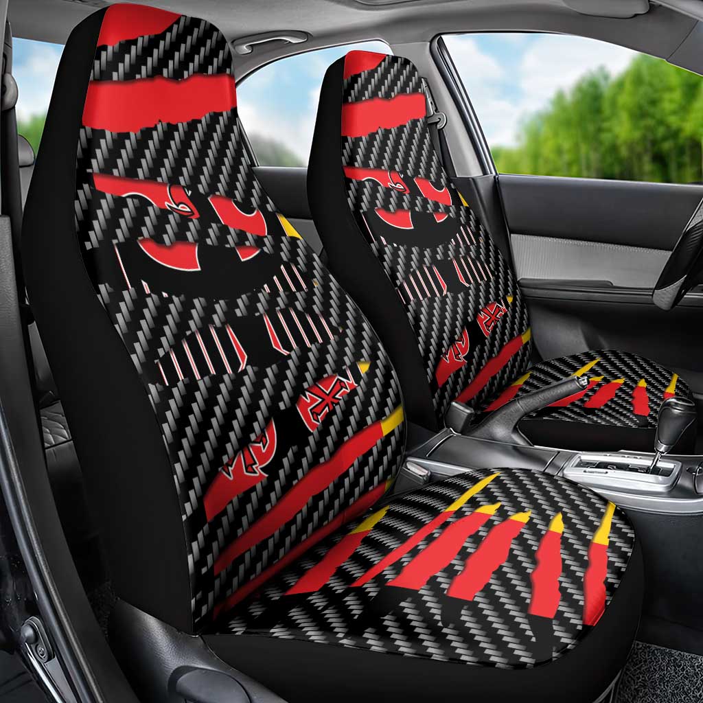 Germany Beast Car Seat Cover Ripped Flag Graphic - Wonder Print Shop