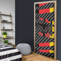 Germany Beast Door Cover Ripped Flag Graphic - Wonder Print Shop