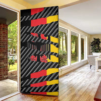 Germany Beast Door Cover Ripped Flag Graphic - Wonder Print Shop