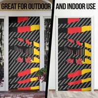 Germany Beast Door Cover Ripped Flag Graphic - Wonder Print Shop
