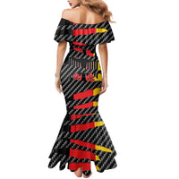 Germany Beast Family Matching Mermaid Dress and Hawaiian Shirt Ripped Flag Graphic - Wonder Print Shop