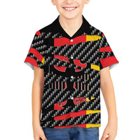 Germany Beast Family Matching Mermaid Dress and Hawaiian Shirt Ripped Flag Graphic - Wonder Print Shop