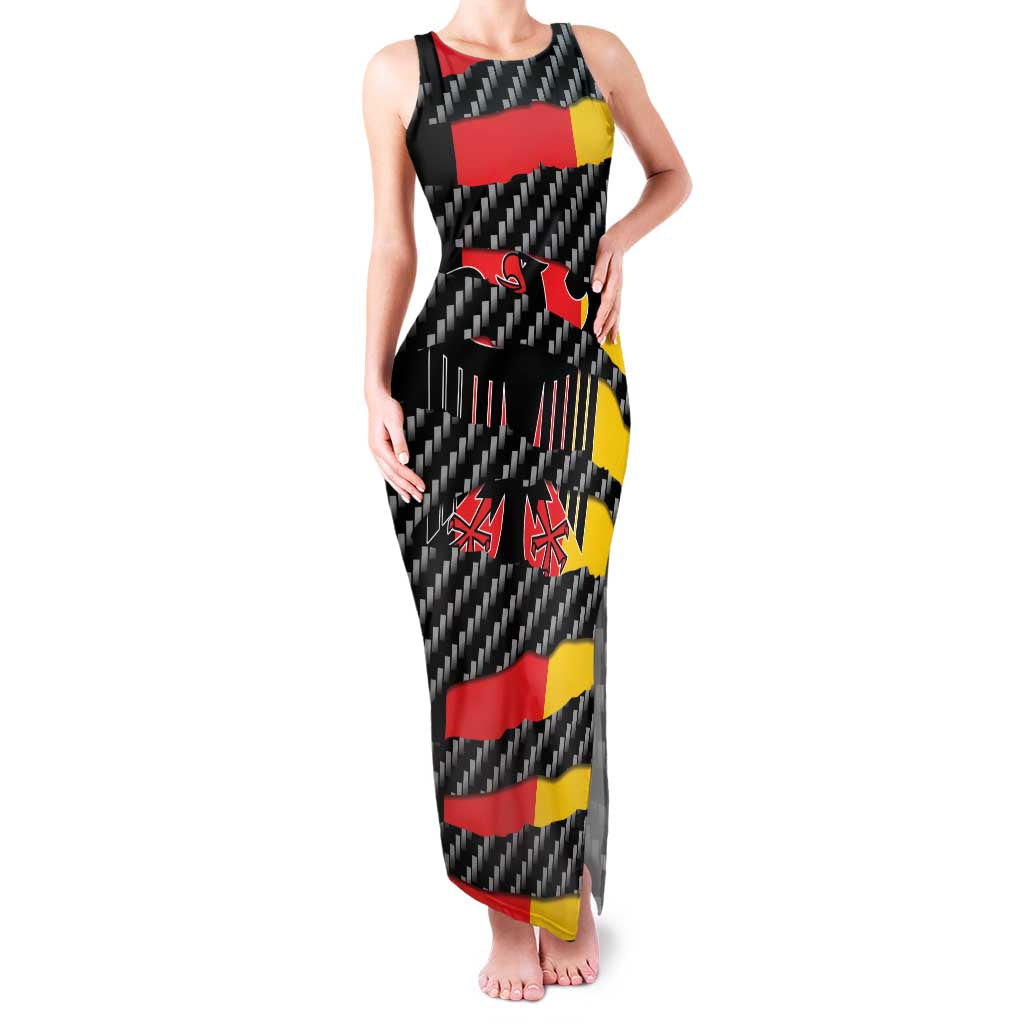 Germany Beast Family Matching Tank Maxi Dress and Hawaiian Shirt Ripped Flag Graphic - Wonder Print Shop