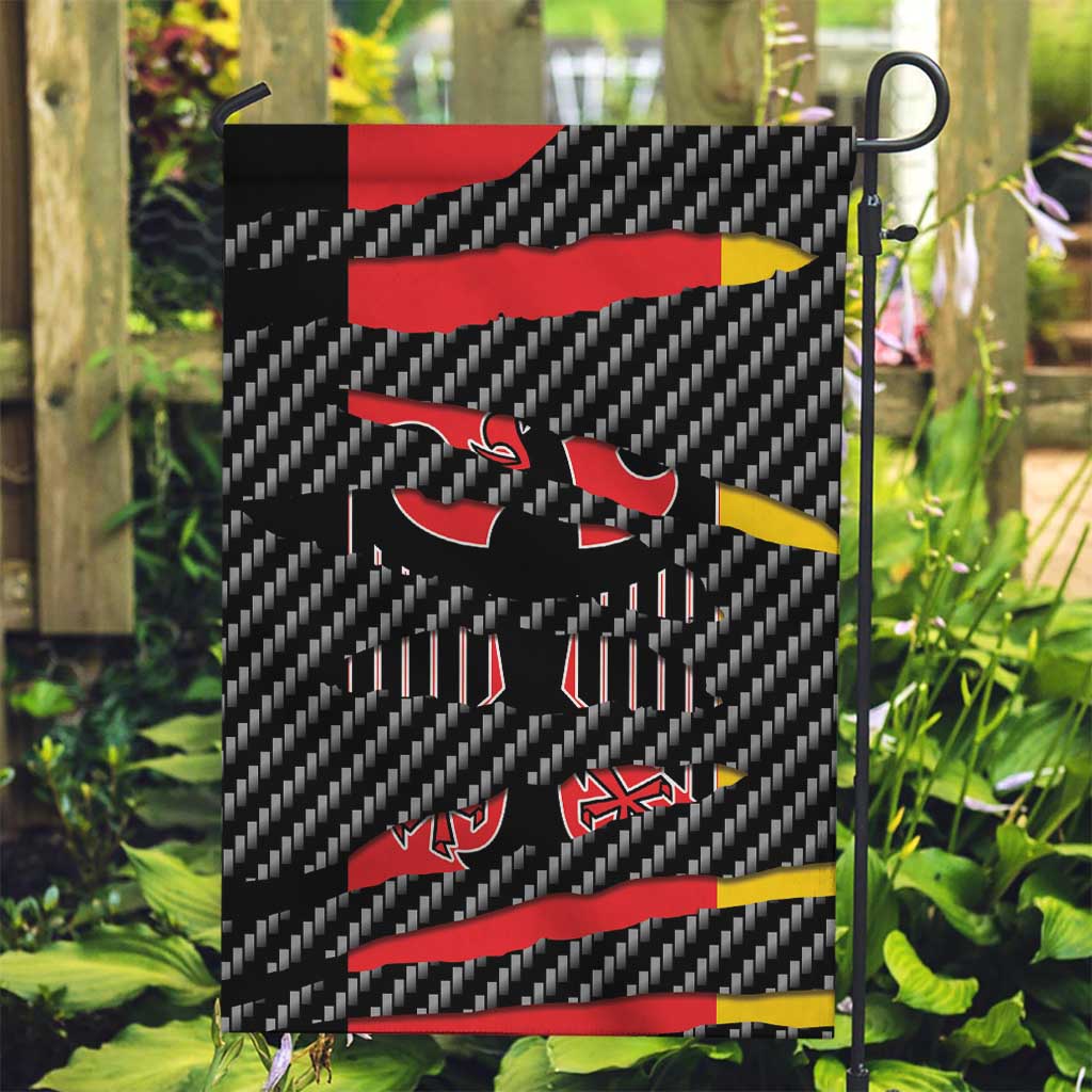 Germany Beast Garden Flag Ripped Flag Graphic - Wonder Print Shop