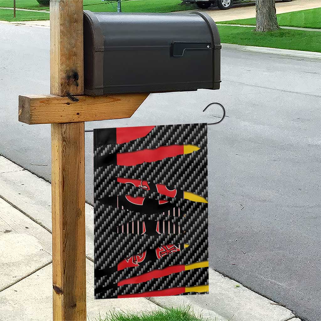 Germany Beast Garden Flag Ripped Flag Graphic - Wonder Print Shop