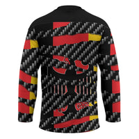 Germany Beast Hockey Jersey Ripped Flag Graphic - Wonder Print Shop