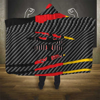 Germany Beast Hooded Blanket Ripped Flag Graphic - Wonder Print Shop