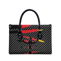 Germany Beast Leather Bag Ripped Flag Graphic - Wonder Print Shop