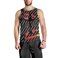 Germany Beast Men Tank Top Ripped Flag Graphic - Wonder Print Shop