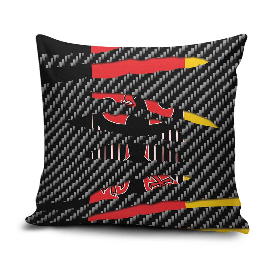 Germany Beast Pillow Cover Ripped Flag Graphic - Wonder Print Shop