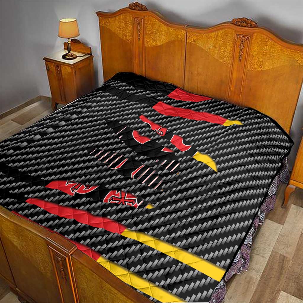 Germany Beast Quilt Ripped Flag Graphic - Wonder Print Shop