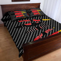 Germany Beast Quilt Bed Set Ripped Flag Graphic - Wonder Print Shop