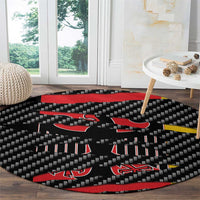 Germany Beast Round Carpet Ripped Flag Graphic - Wonder Print Shop