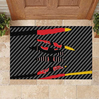 Germany Beast Rubber Doormat Ripped Flag Graphic - Wonder Print Shop