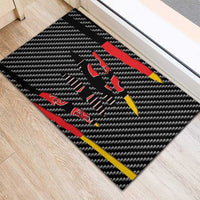 Germany Beast Rubber Doormat Ripped Flag Graphic - Wonder Print Shop