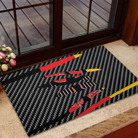 Germany Beast Rubber Doormat Ripped Flag Graphic - Wonder Print Shop