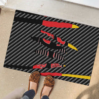Germany Beast Rubber Doormat Ripped Flag Graphic - Wonder Print Shop
