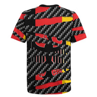 Germany Beast Rugby Jersey Ripped Flag Graphic - Wonder Print Shop