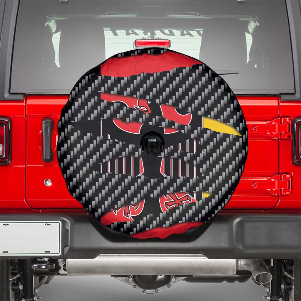 Germany Beast Spare Tire Cover Ripped Flag Graphic - Wonder Print Shop