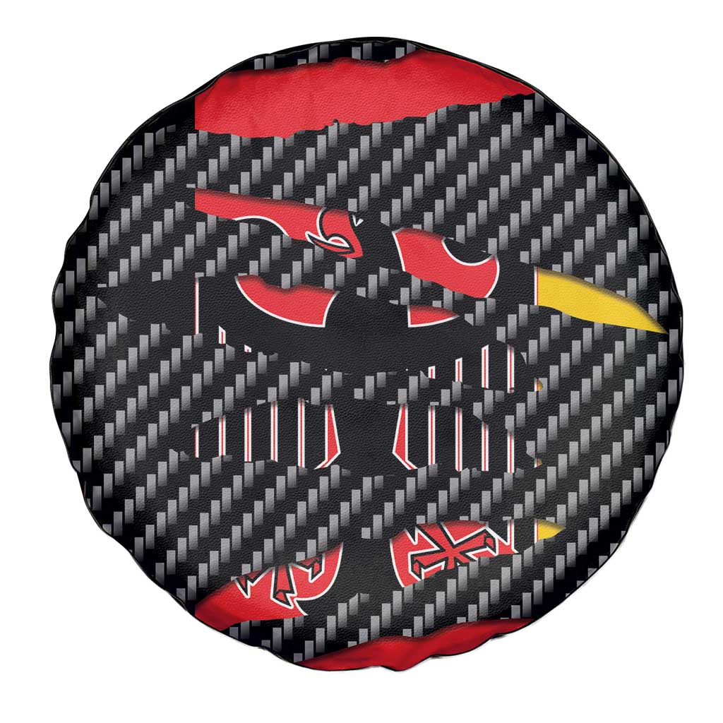 Germany Beast Spare Tire Cover Ripped Flag Graphic - Wonder Print Shop