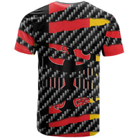 Germany Beast T Shirt Ripped Flag Graphic - Wonder Print Shop