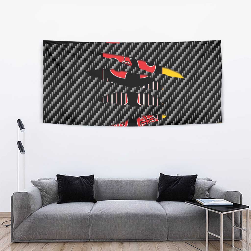 Germany Beast Tapestry Ripped Flag Graphic - Wonder Print Shop
