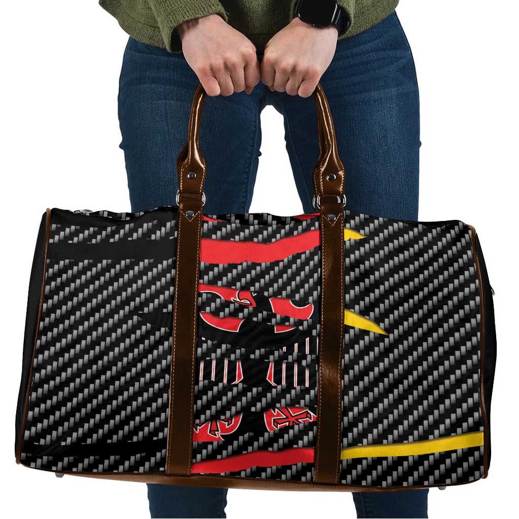Germany Beast Travel Bag Ripped Flag Graphic - Wonder Print Shop