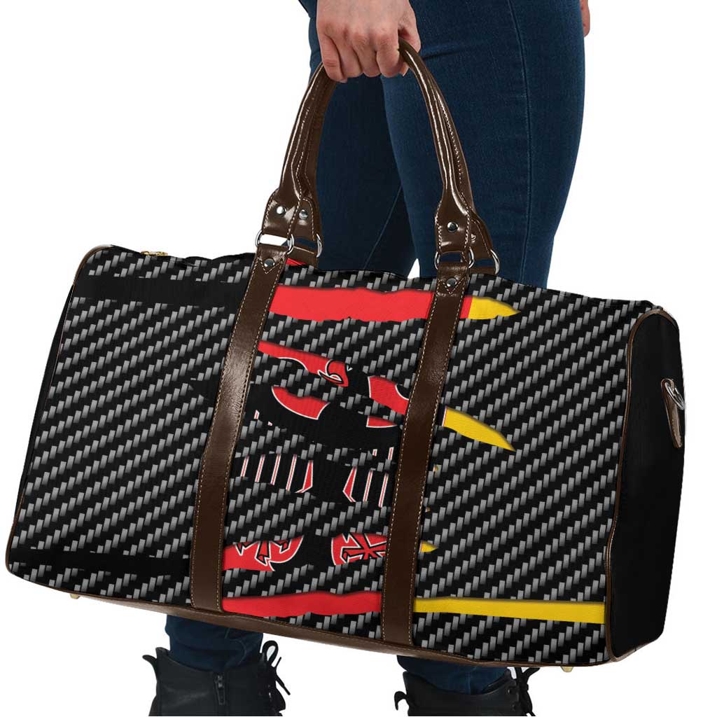 Germany Beast Travel Bag Ripped Flag Graphic - Wonder Print Shop