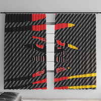 Germany Beast Window Curtain Ripped Flag Graphic - Wonder Print Shop