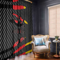 Germany Beast Window Curtain Ripped Flag Graphic - Wonder Print Shop