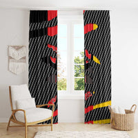 Germany Beast Window Curtain Ripped Flag Graphic - Wonder Print Shop