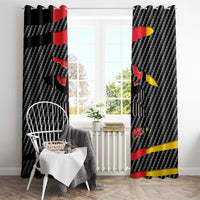 Germany Beast Window Curtain Ripped Flag Graphic - Wonder Print Shop