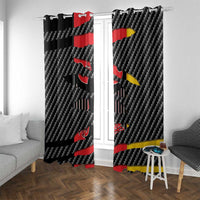 Germany Beast Window Curtain Ripped Flag Graphic - Wonder Print Shop
