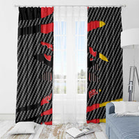 Germany Beast Window Curtain Ripped Flag Graphic - Wonder Print Shop