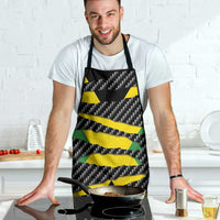 Jamaica Beast Apron Ripped Flag Graphic - Wonder Print Shop