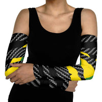 Jamaica Beast Arm Sleeves Ripped Flag Graphic - Wonder Print Shop