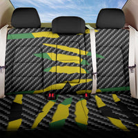 Jamaica Beast Back Car Seat Cover Ripped Flag Graphic - Wonder Print Shop