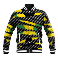 Jamaica Beast Baseball Jacket Ripped Flag Graphic - Wonder Print Shop