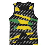 Jamaica Beast Basketball Jersey Ripped Flag Graphic - Wonder Print Shop