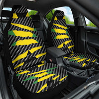 Jamaica Beast Car Seat Cover Ripped Flag Graphic - Wonder Print Shop